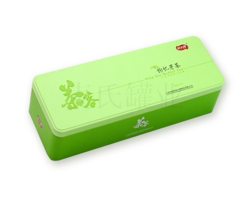 百瑞源枸杞芽茶鐵盒制作