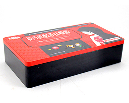 通用復(fù)方硫酸亞鐵顆粒鐵盒包裝_保健品鐵盒制作廠家